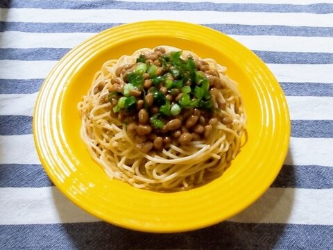 納豆パスタ